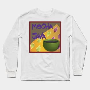 Lispe Coffee Collection Mocha Java Long Sleeve T-Shirt